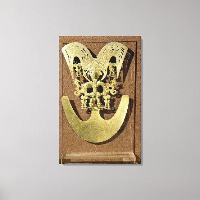 Pectoral, Quimbaya Canvastryck (Framsida)