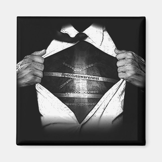 PectusAwareness Kylare Magnet (Framsidan)