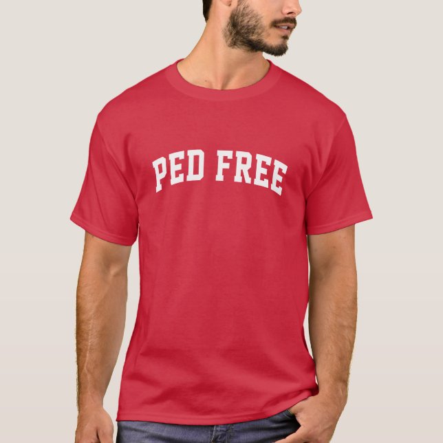 PED frigör T-tröja T-shirt (Framsida)