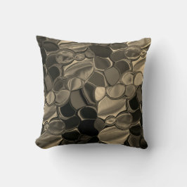 Pedaços marrons, círculos e formas arredondadas. kudde