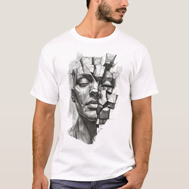 Pedaços T Shirt (Framsida)
