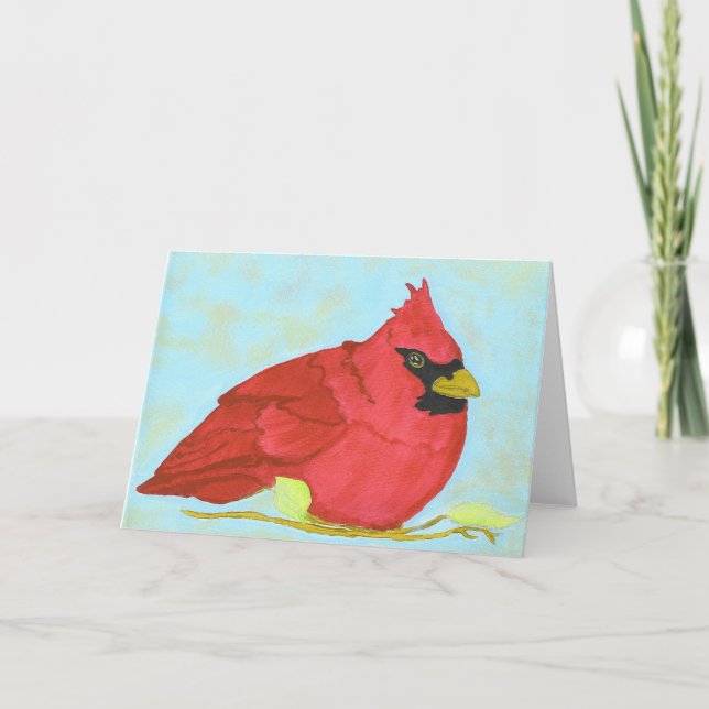 PedagogyGreetings: Nc-kardinal Helgkort (Framsida)