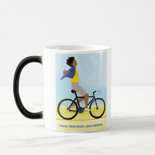 Pedal Din själ Poster - Idén Bike Ride Magisk Mugg