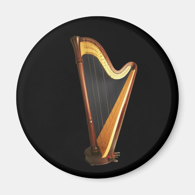Pedal Harp Magnet (Framsidan)