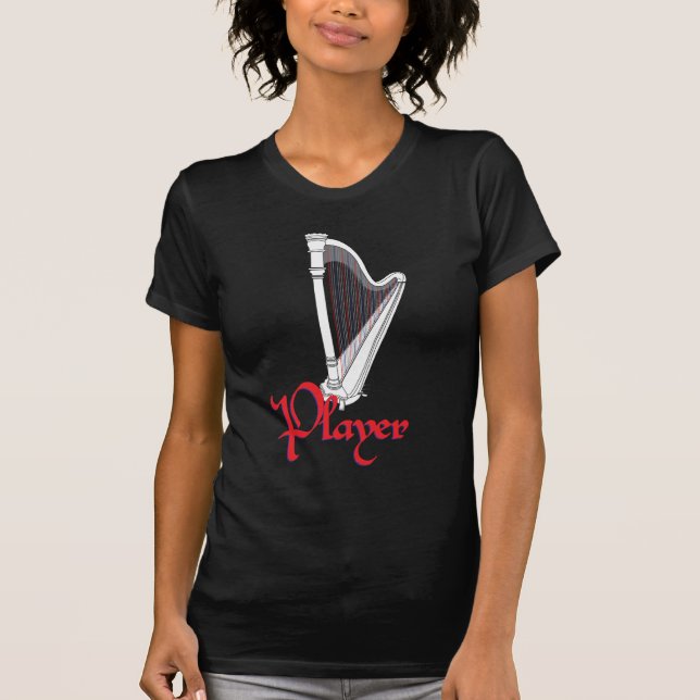 Pedal- harpaspelare tee (Framsida)