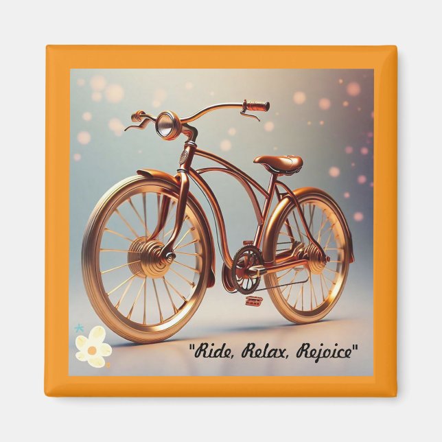 "Pedal Leisure" Magnet (Framsidan)