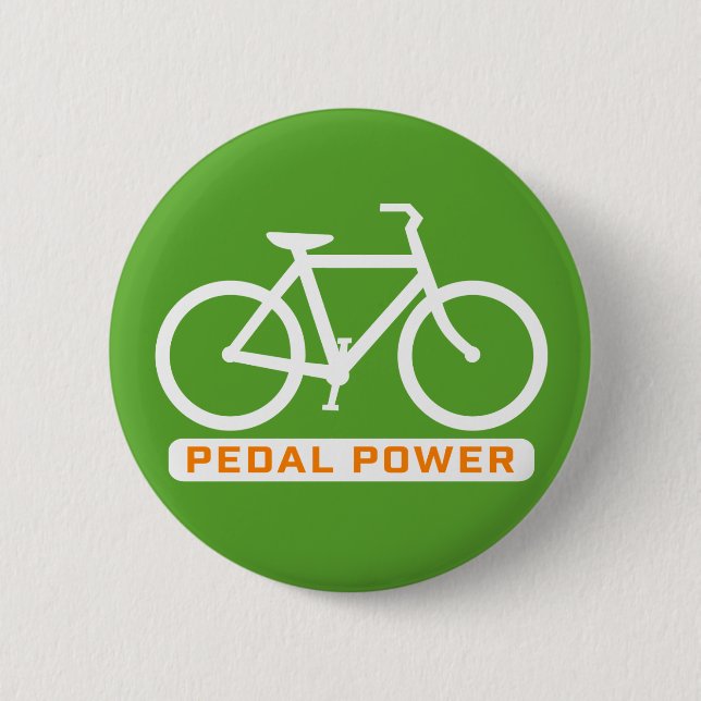 Pedal Power. Knapp (Framsida)