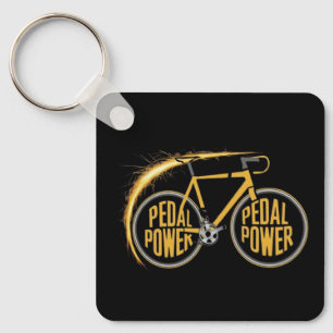 Pedal Power Nyckelring