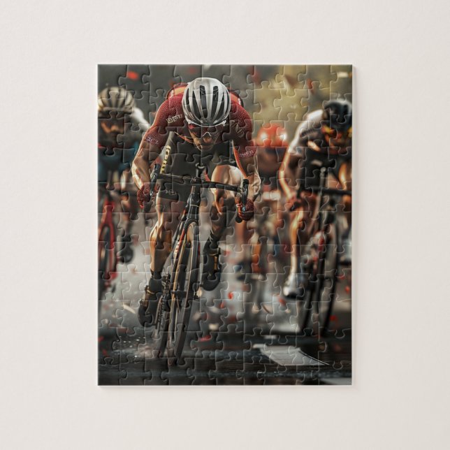 Pedal Power: Peloton-upplevelsen Pussel (Vertikal)