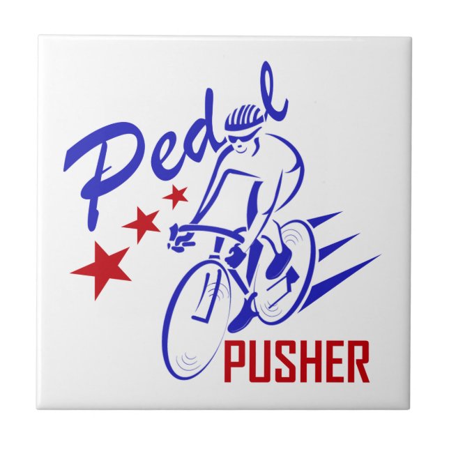 Pedal Pusher Kakelplatta (Framsidan)