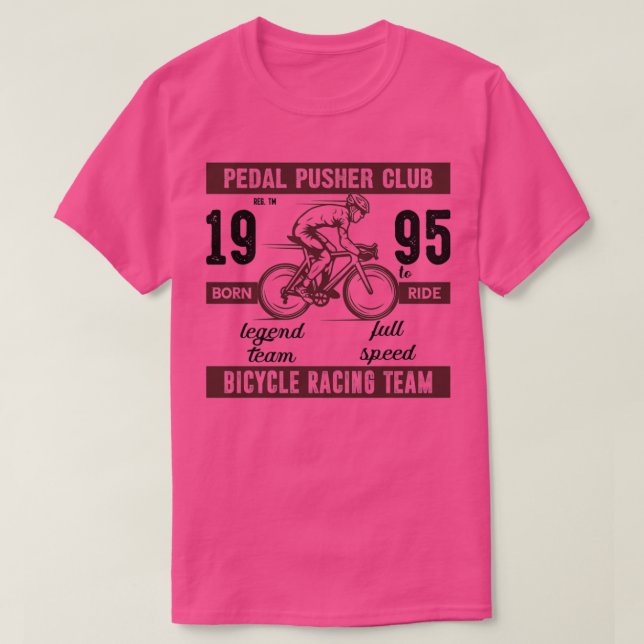 Pedal Pusher-Klubb  T Shirt (Design framsida)