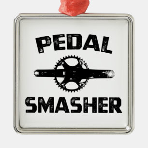 Pedal Smasher Julgransprydnad Metall
