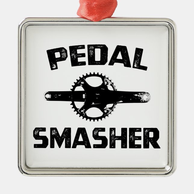 Pedal Smasher Julgransprydnad Metall (Framsidan)