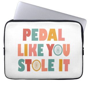 Pedal som du lagrar det - roligt cyklande laptop fodral