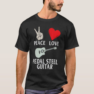 Pedal Steel Gitarr Instrument Pedal Steel Guitarri T Shirt