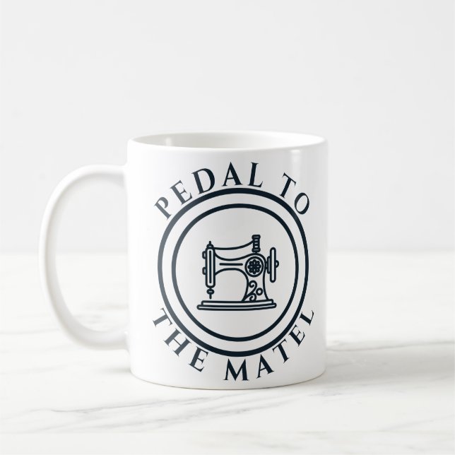 Pedal to the Metal-sömälskare Kaffemugg (Vänster)