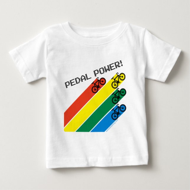 Pedalen driver! t-shirt (Framsida)