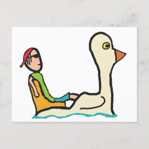 Pedalo Tourist Paddle Boat Vykort