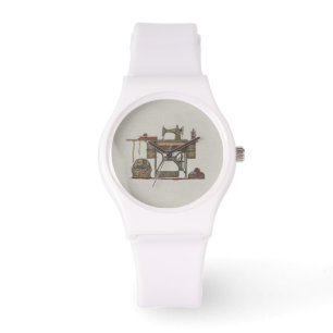 Pedalsymaskin & kattungar armbandsur