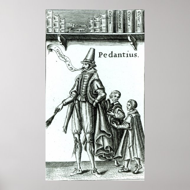 "Pedantius' front Poster (Framsidan)
