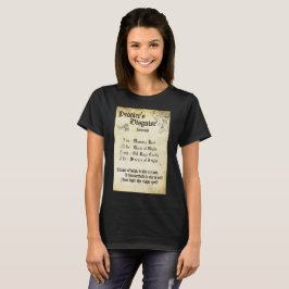 Peddler's Disguise Spell Tee Shirt