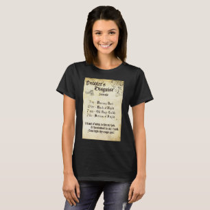 Peddler's Disguise Spell Tee Shirt