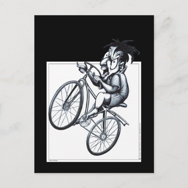 Peddling Power Vykort (Framsida)