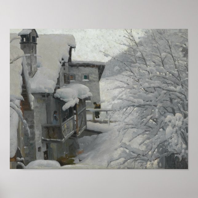 Peder Monsted - Ponte-Campovasto Poster (Framsidan)