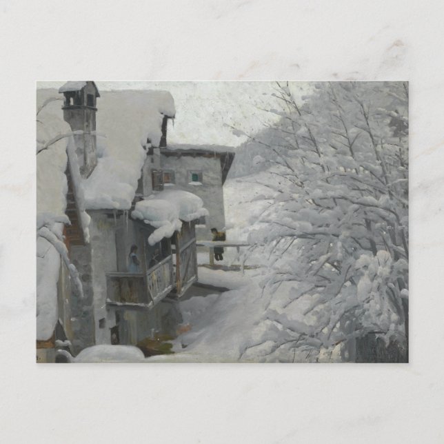 Peder Monsted - Ponte-Campovasto Vykort (Framsida)