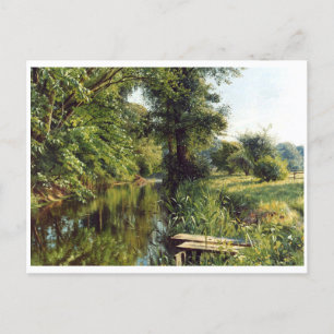 Peder Mork Monsted reflektion över Vår Vykort