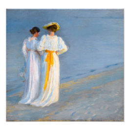 Peder Severin Kroyer - Anna Ancher & Marie Kroyer Fototryck
