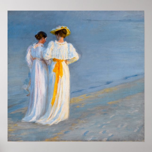 Peder Severin Kroyer - Anna Ancher & Marie Kroyer Poster (Framsidan)