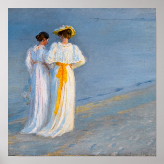 Peder Severin Kroyer - Anna Ancher & Marie Kroyer Poster (Framsidan)