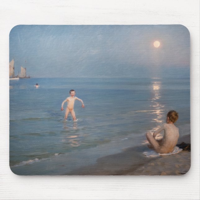 Peder Severin Kroyer - Boys Bathing på Skagen Musmatta (Framsidan)