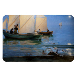 Peder Severin Kroyer - Fiskebåtar Magnet