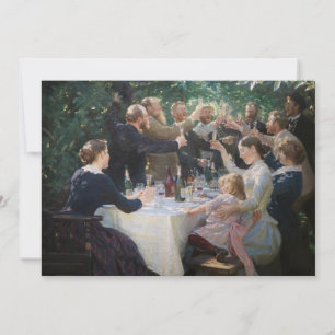 Peder Severin Kroyer - Hip, Hip, Hurra! Inbjudningar