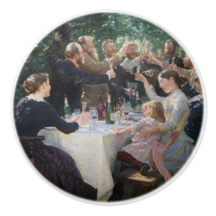 Peder Severin Kroyer - Hip, Hip, Hurra! Knopp