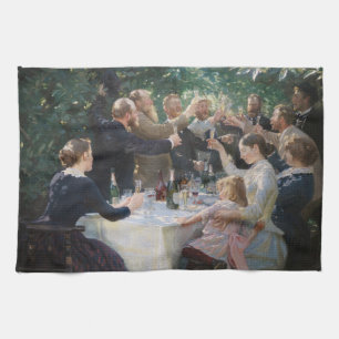 Peder Severin Kroyer - Hip, Hip, Hurra! Kökshandduk