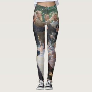 Peder Severin Kroyer - Hip, Hip, Hurra! Leggings
