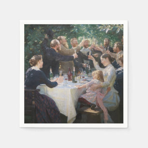 Peder Severin Kroyer - Hip, Hip, Hurra! Pappersservett