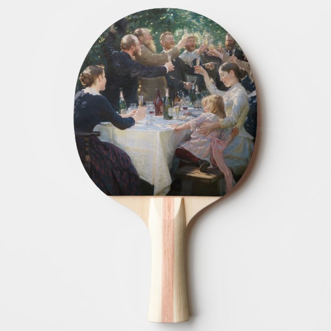 Peder Severin Kroyer - Hip, Hip, Hurra! Pingisracket (Framsidan)