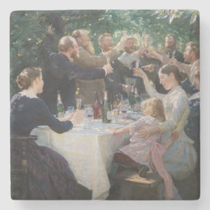Peder Severin Kroyer - Hip, Hip, Hurra! Stenunderlägg
