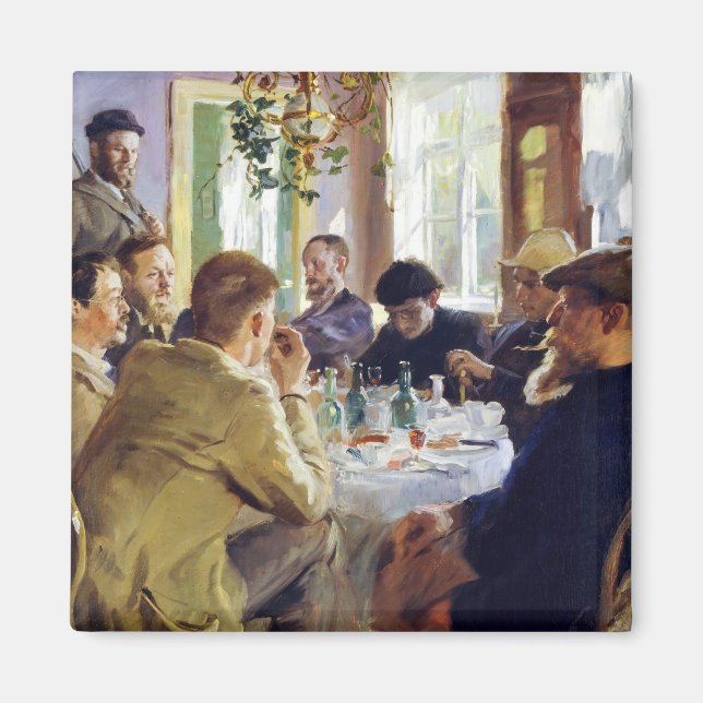 Peder Severin Kroyer - Lunchtime Magnet (Framsidan)