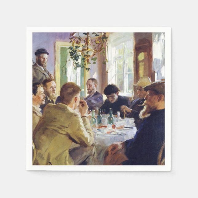 Peder Severin Kroyer - Lunchtime Pappersservett (Framsidan)