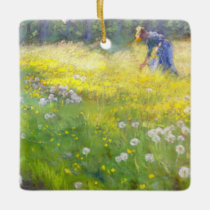 Peder Severin Kroyer - Marie Kroyer i Garden Julgransprydnad Keramik