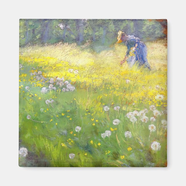 Peder Severin Kroyer - Marie Kroyer i Garden Magnet (Framsidan)
