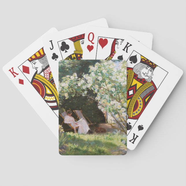 Peder Severin Kroyer - Ro Casinokort (Baksidan)