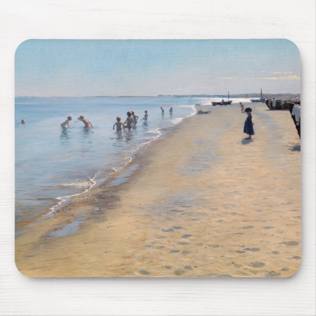 Peder Severin Kroyer - Sommardagen i Skagen-strand Musmatta (Framsidan)