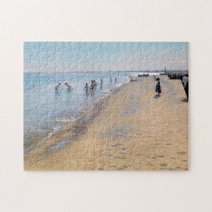 Peder Severin Kroyer - Sommardagen i Skagen-strand Pussel