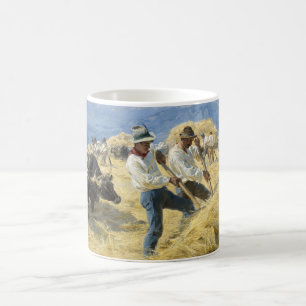 Peder Severin Kroyer - Threshing i Abruzzerna Kaffemugg